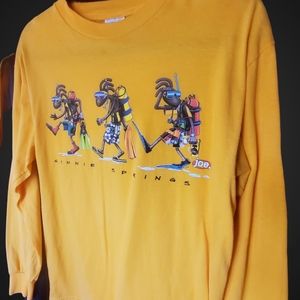 Vintage Joe Duck Diving Unisex Sweatshirt Sz M Ginnie Springs